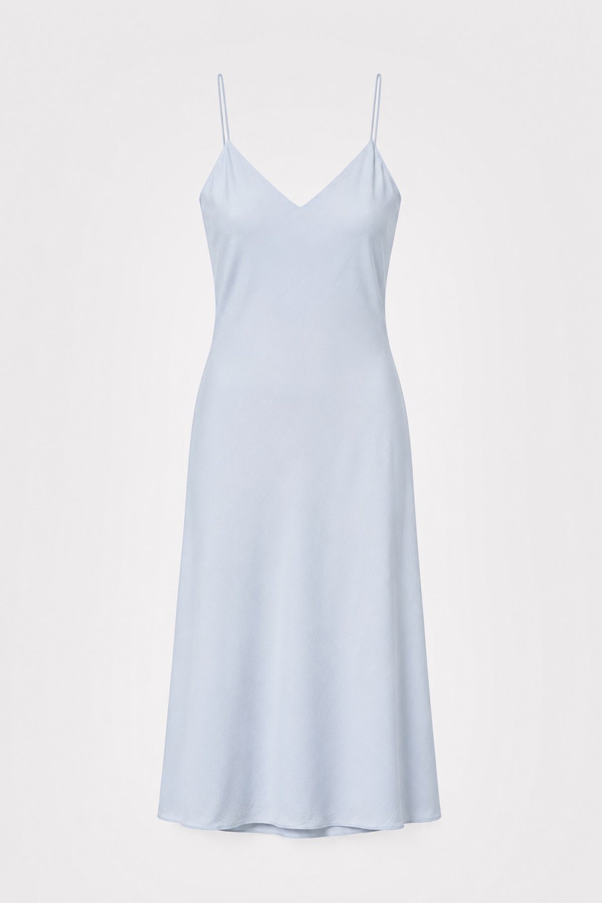 Red Cabbage-Dyed Silk Midi-Slip Dress — Pure Renee project reference by AGA Nature