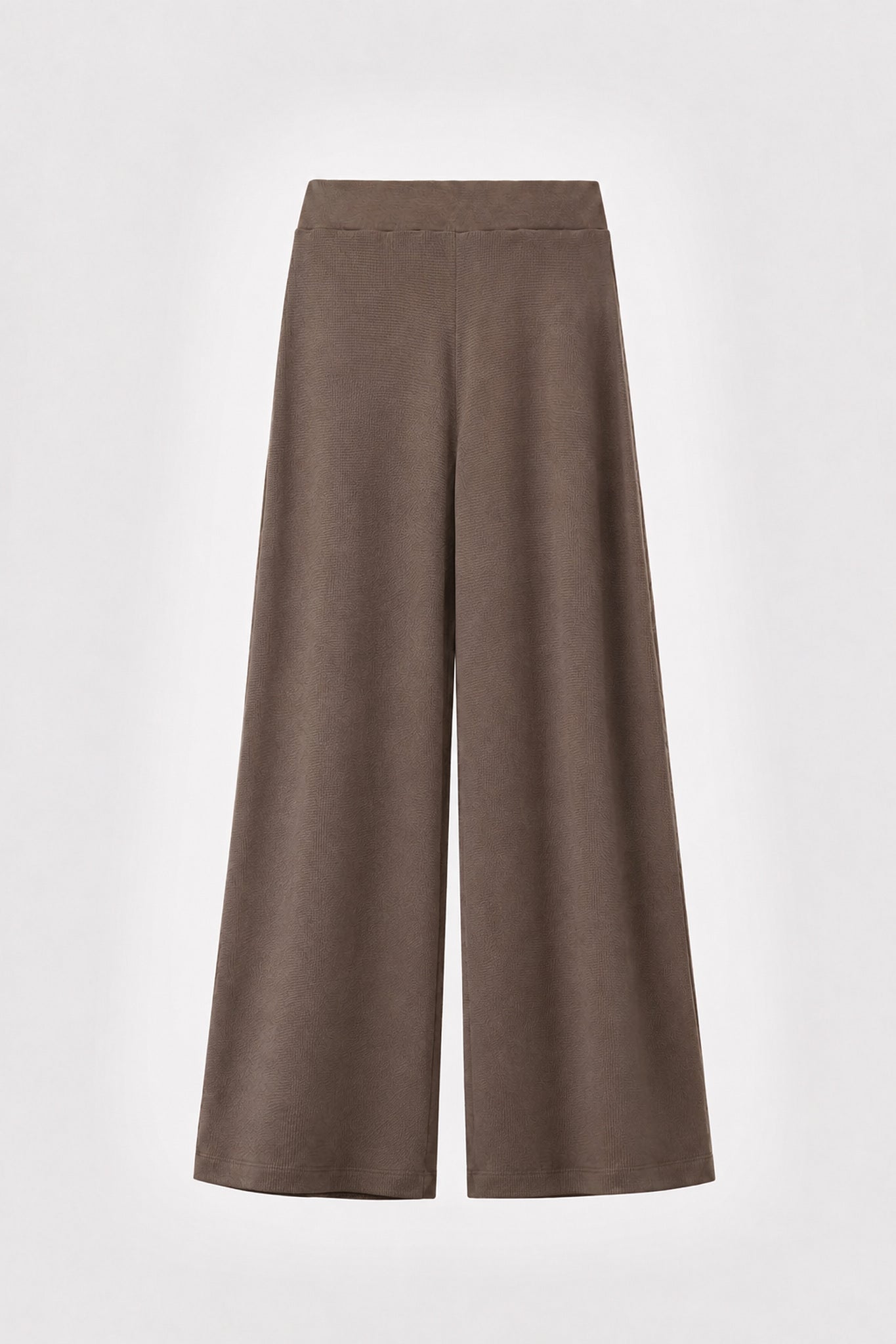 Cutch Dyed Cotton Modal Waffle Wide Leg Pants