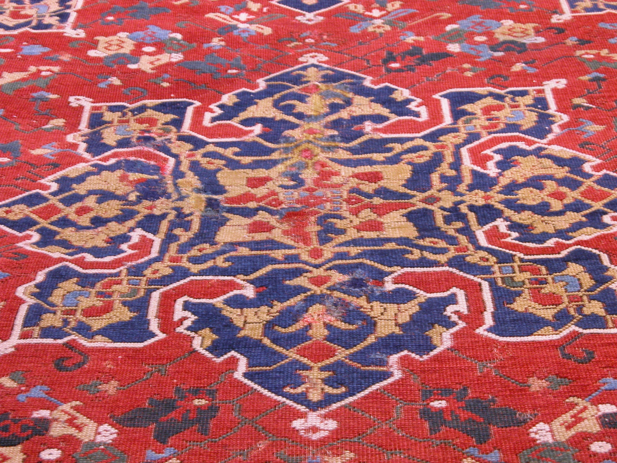 Star Ushak carpet detail