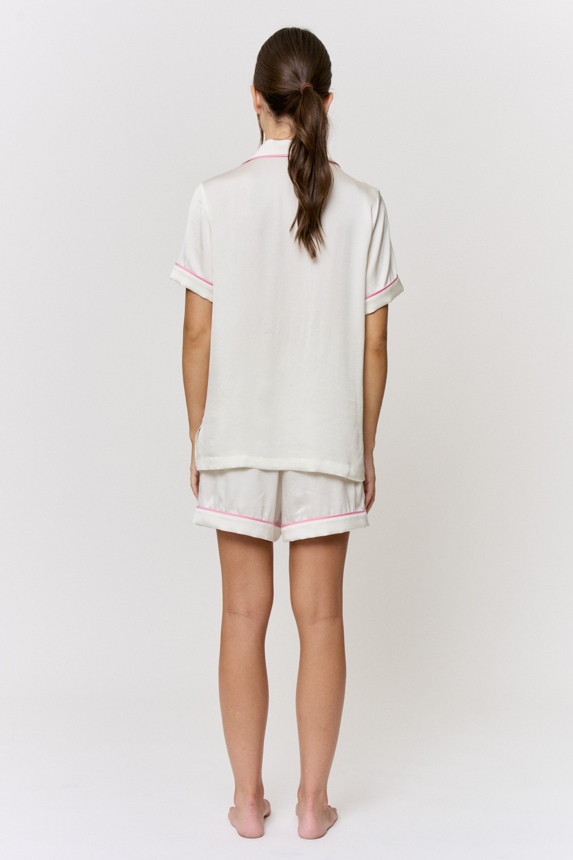 Undyed Amelie Silk Pajama Set