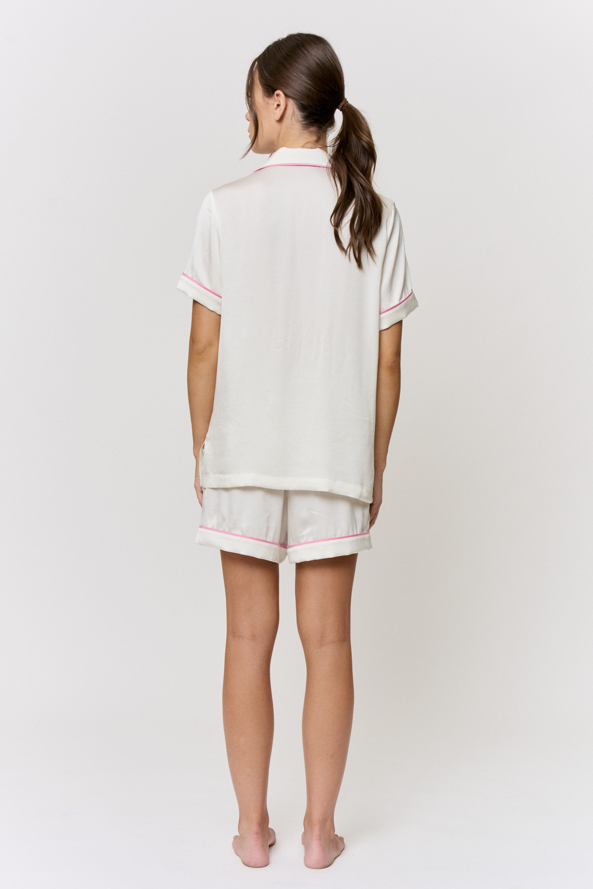 Undyed Amelie Silk Pajama Set