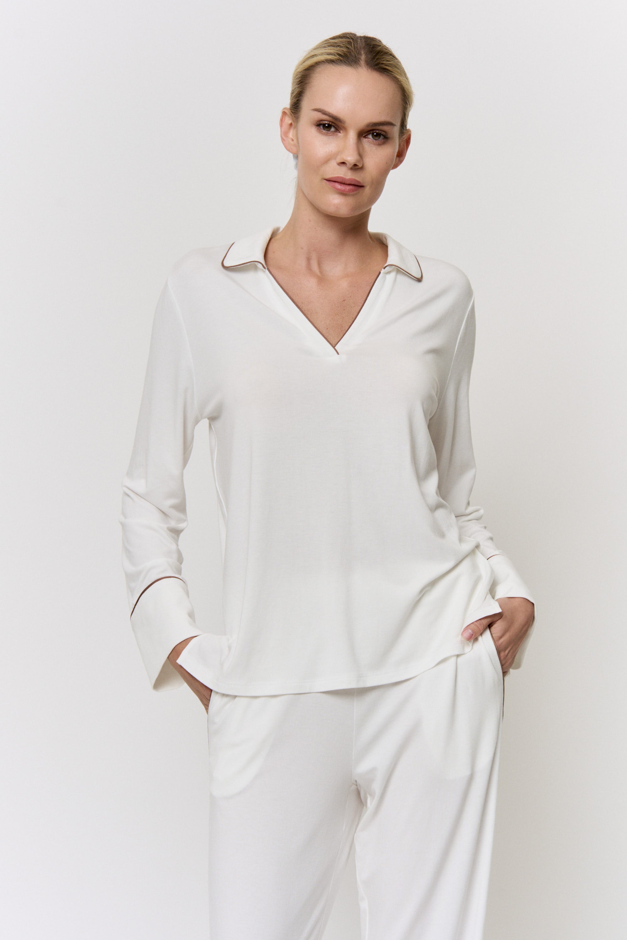 Undyed Modal Lounge-Set