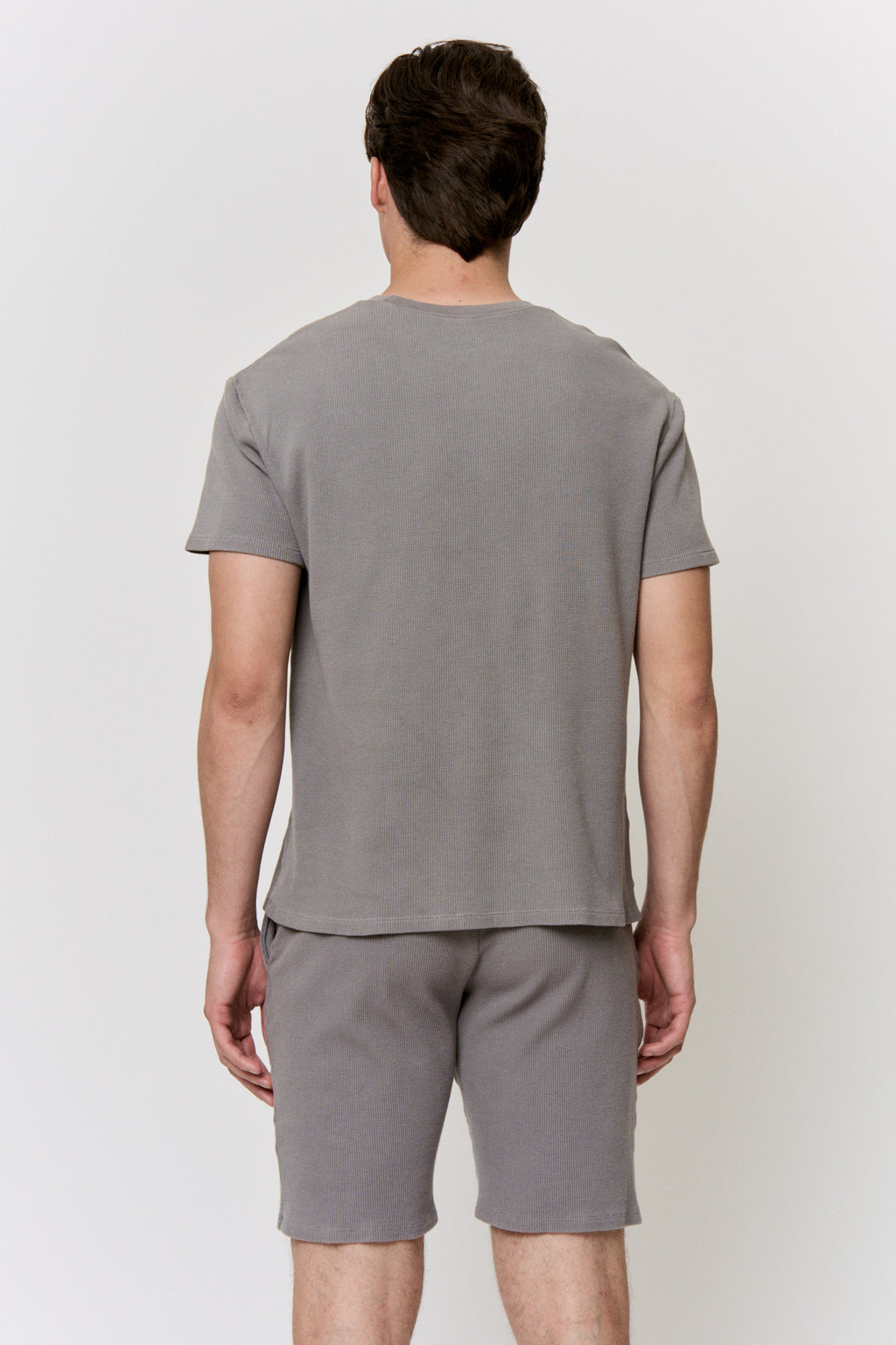 Cutch-Dyed Modal Short-Sleeve Top