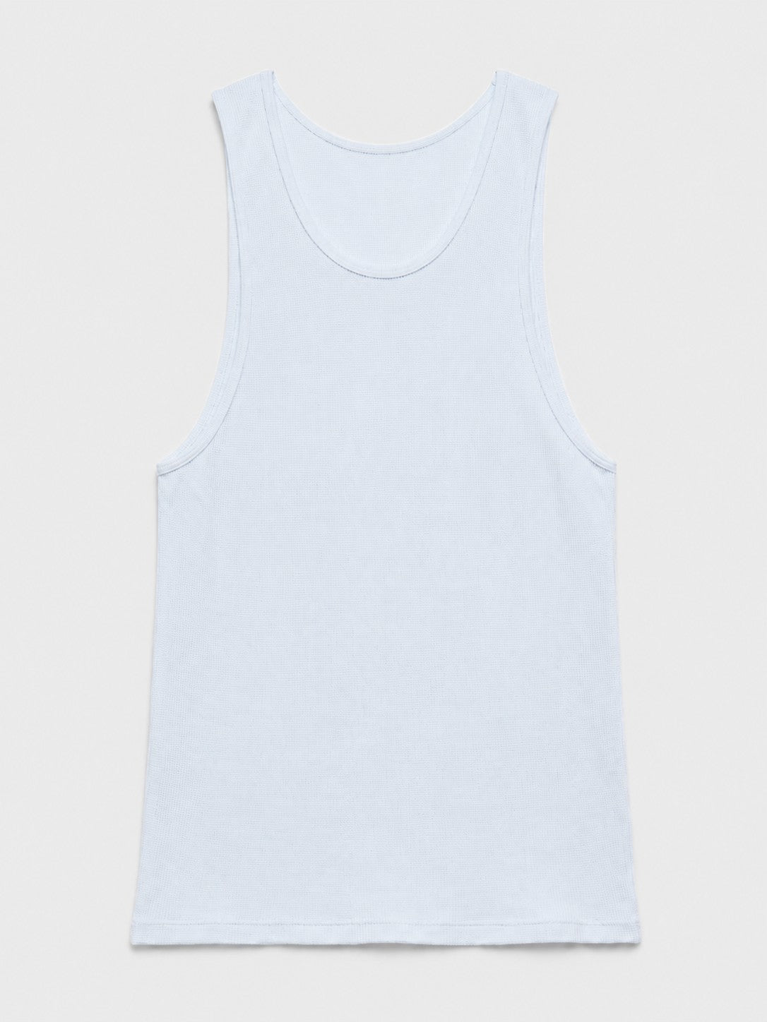 Red Cabbage-Dyed Waffle Tank-Top in naturally dyed fabric by AGA Nature