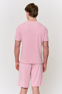 LAC-Dyed Waffle Henley-Top in naturally dyed fabric by AGA Nature