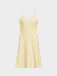 Red Onion-Dyed Silk Midi-Slip Dress — Pure Renee project reference by AGA Nature
