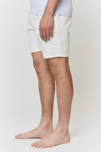 Undyed Terry Drawstring Short in naturally dyed fabric by AGA Nature