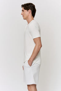 Undyed Terry Drawstring Short in naturally dyed fabric by AGA Nature
