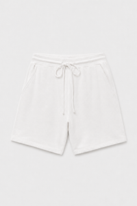 Undyed Terry Drawstring Short in naturally dyed fabric by AGA Nature