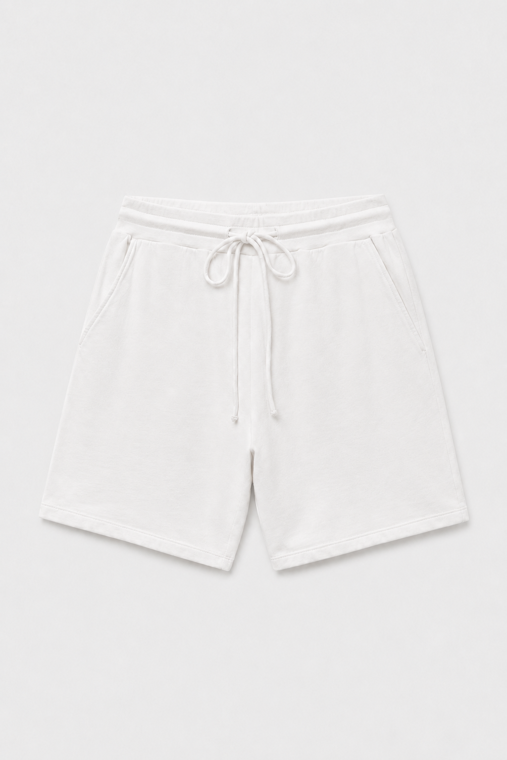 Undyed Terry Drawstring Short in naturally dyed fabric by AGA Nature