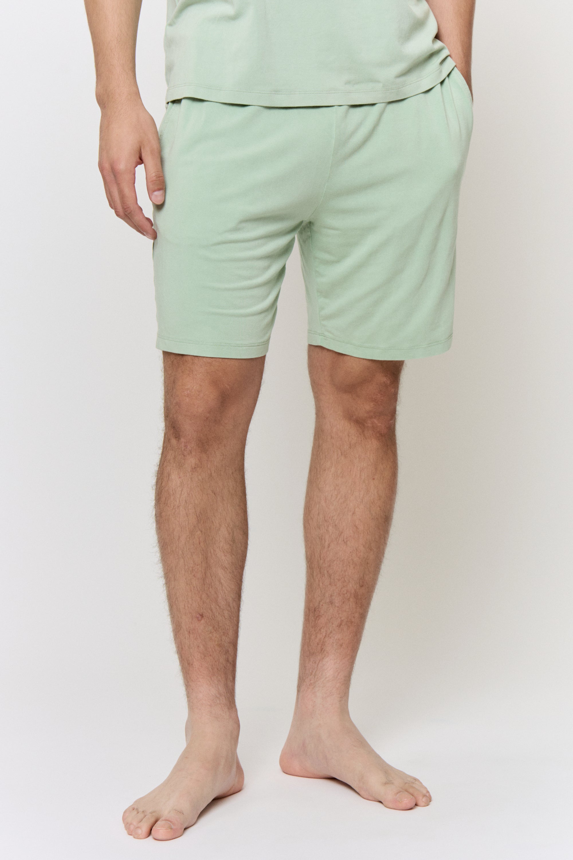 Mulberry-Dyed Modal Drawstring Short
