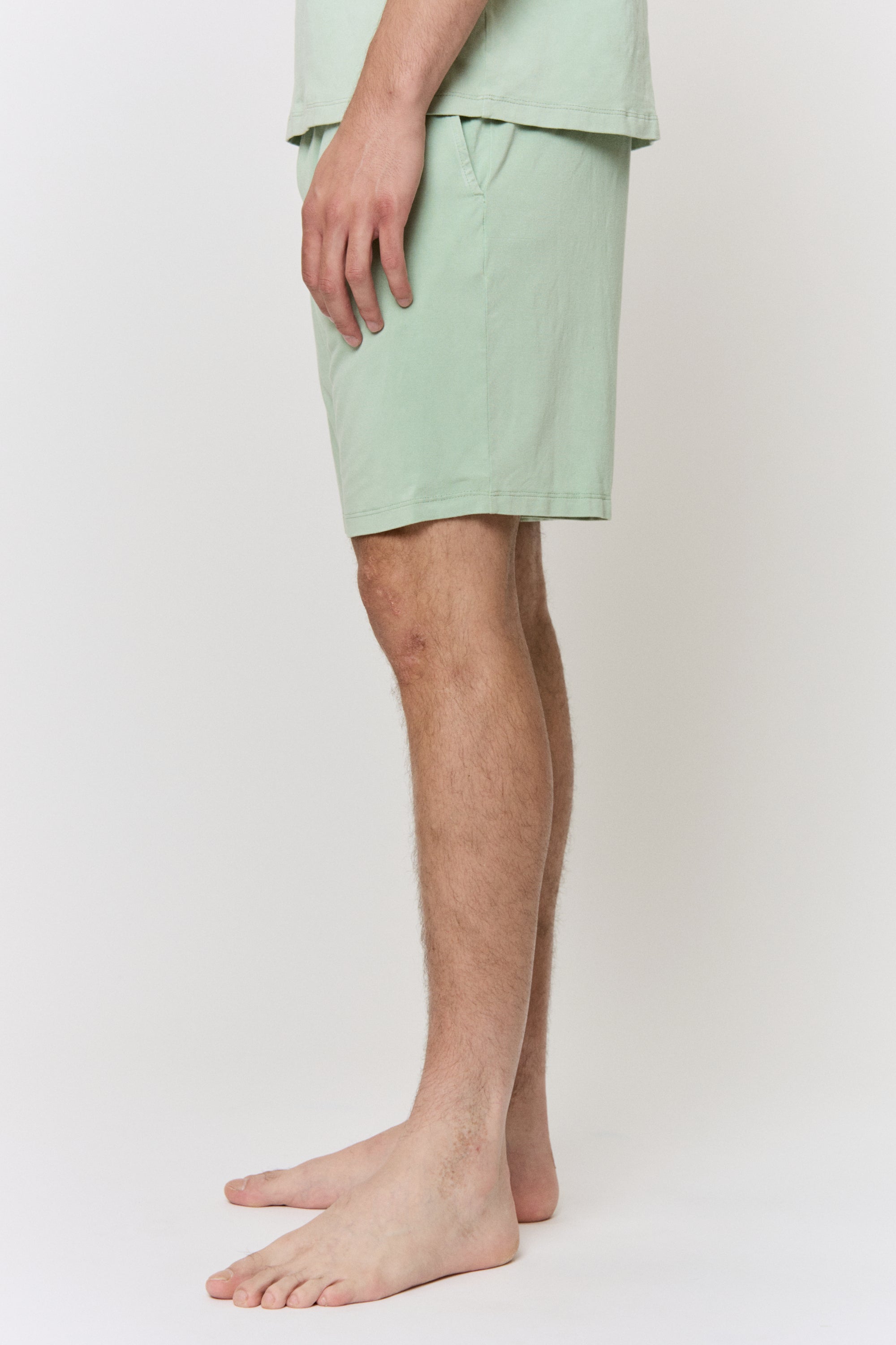 Mulberry-Dyed Modal Drawstring Short