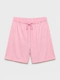 Cochineal-Dyed Modal Drawstring Short in naturally dyed fabric by AGA Nature