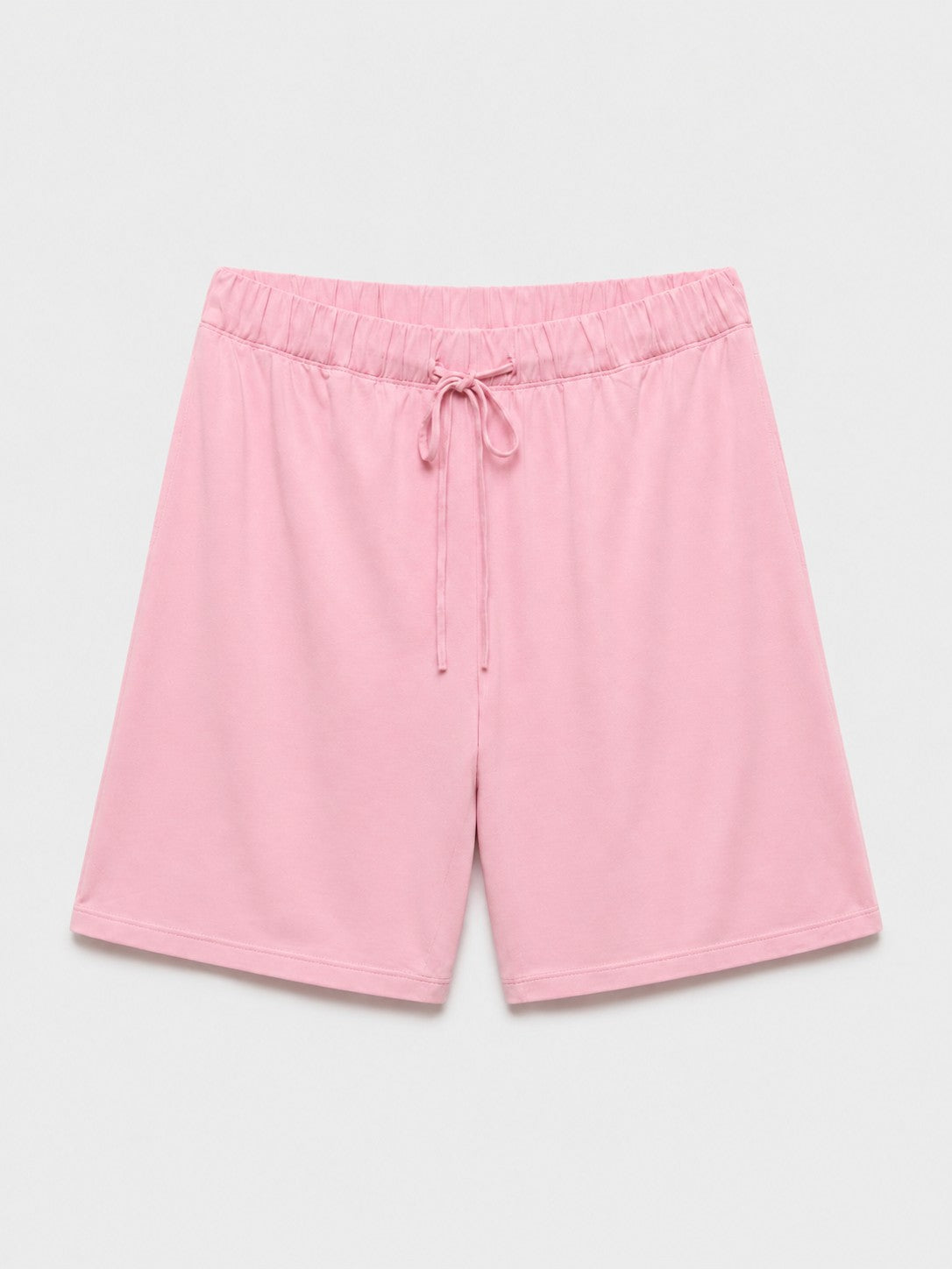 Cochineal-Dyed Modal Drawstring Short in naturally dyed fabric by AGA Nature