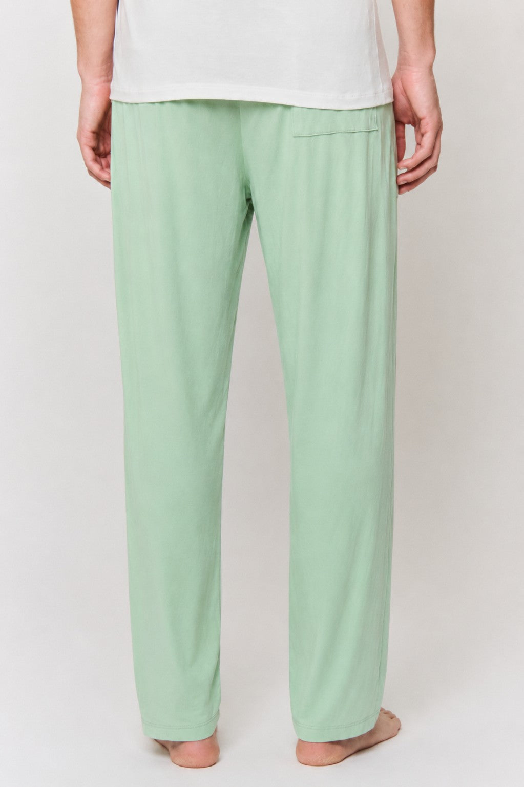 Mulberry-Dyed Modal Patch-Pocket Pant