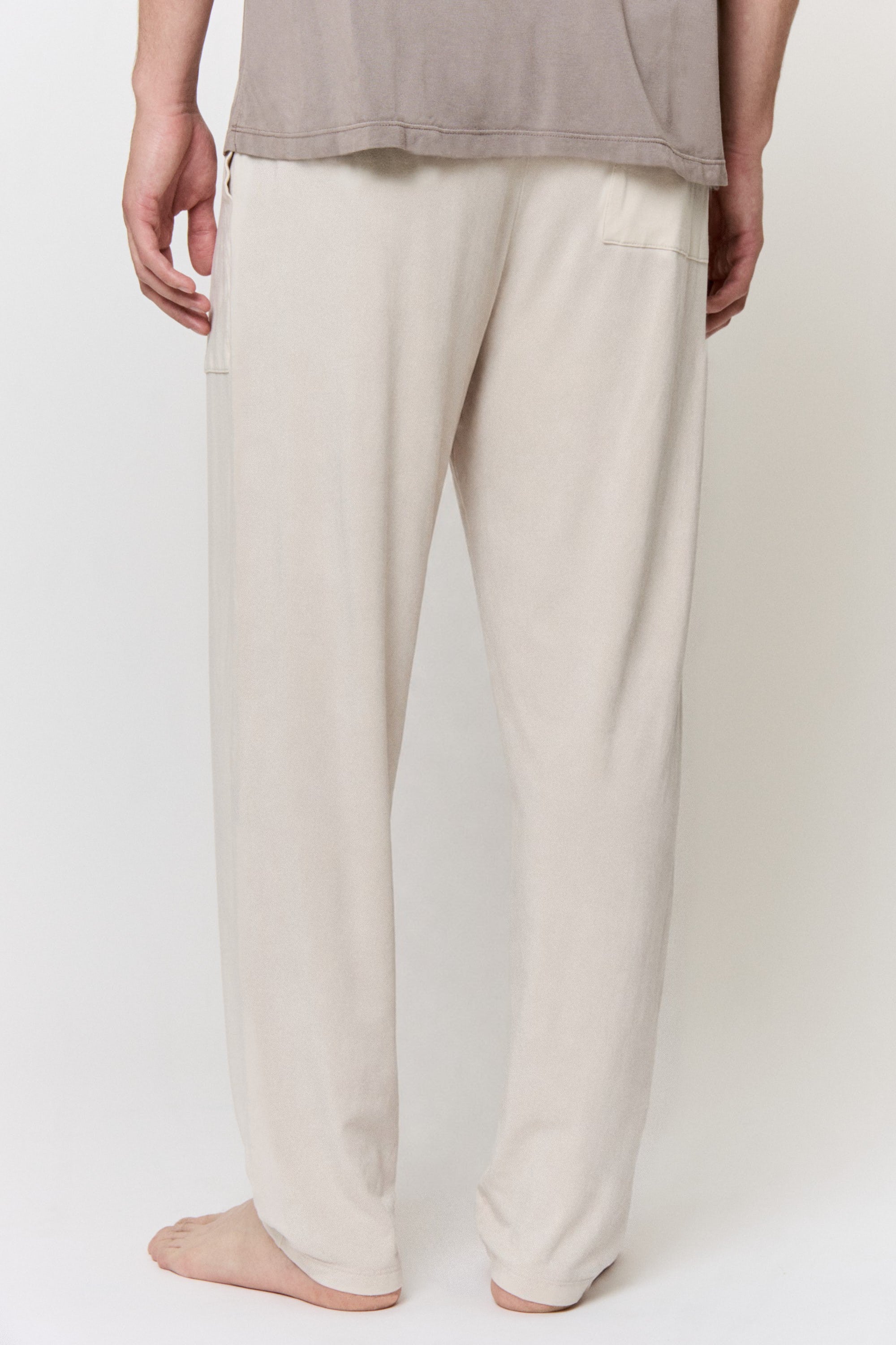 Walnut-Dyed Modal Patch-Pocket Pant in naturally dyed fabric by AGA Nature