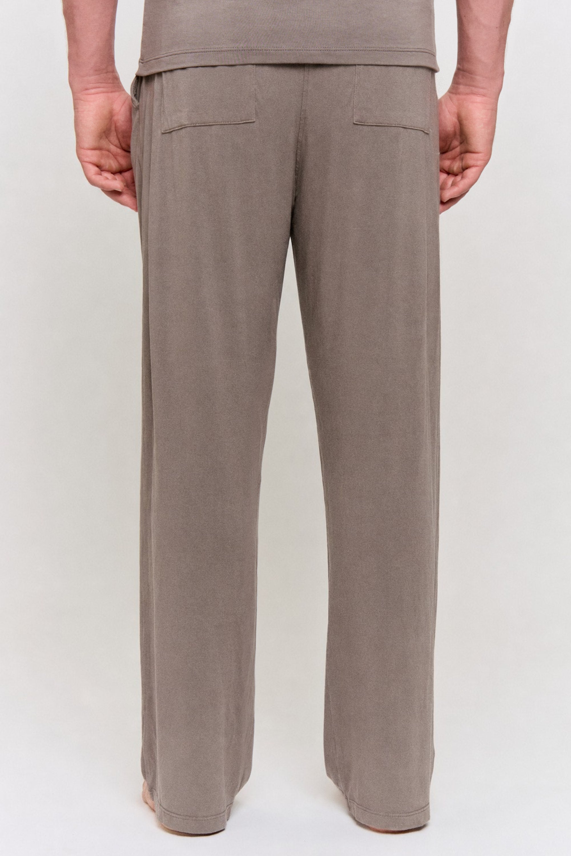 Cutch-Dyed Modal Side-Pocket Pant in naturally dyed fabric by AGA Nature