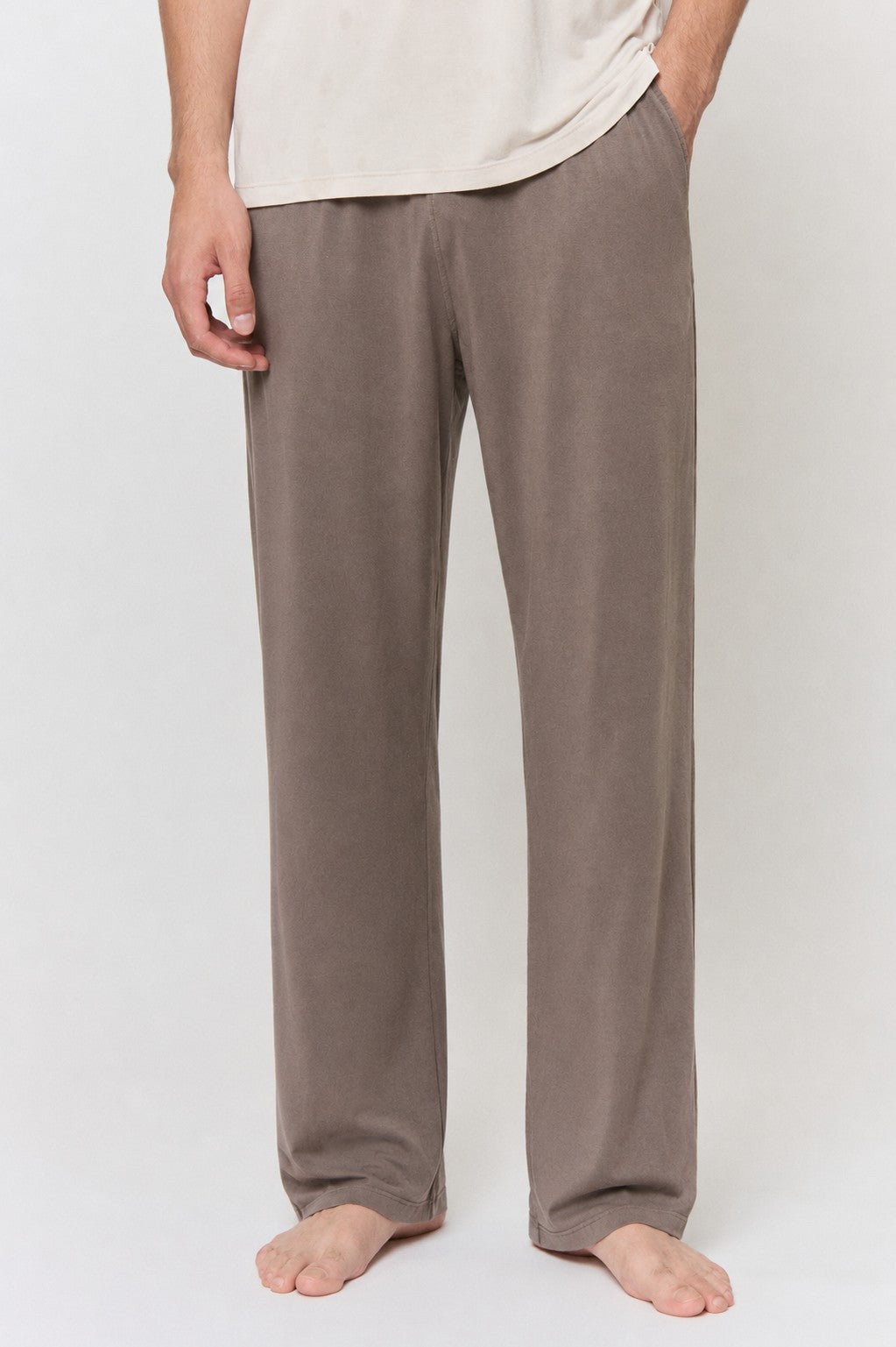 Cutch-Dyed Modal Side-Pocket Pant in naturally dyed fabric by AGA Nature
