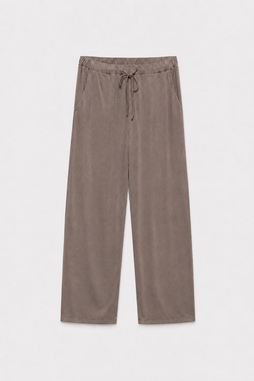 Cutch-Dyed Modal Side-Pocket Pant in naturally dyed fabric by AGA Nature