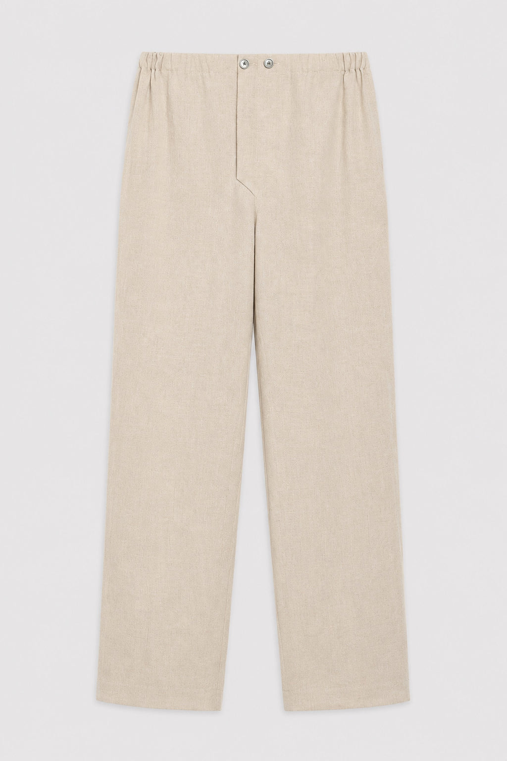 Walnut-Dyed Linen Pajama Set in naturally dyed fabric by AGA Nature