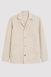 Walnut-Dyed Linen Pajama Set in naturally dyed fabric by AGA Nature