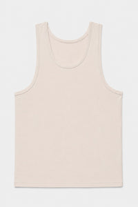Walnut-Dyed Modal Scoop-Neck Tank in naturally dyed fabric by AGA Nature
