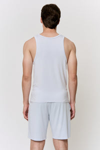 Red Cabbage-Dyed Modal Scoop-Neck Tank in naturally dyed fabric by AGA Nature
