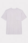 Red Cabbage-Dyed Modal Jersey Pocket Tee