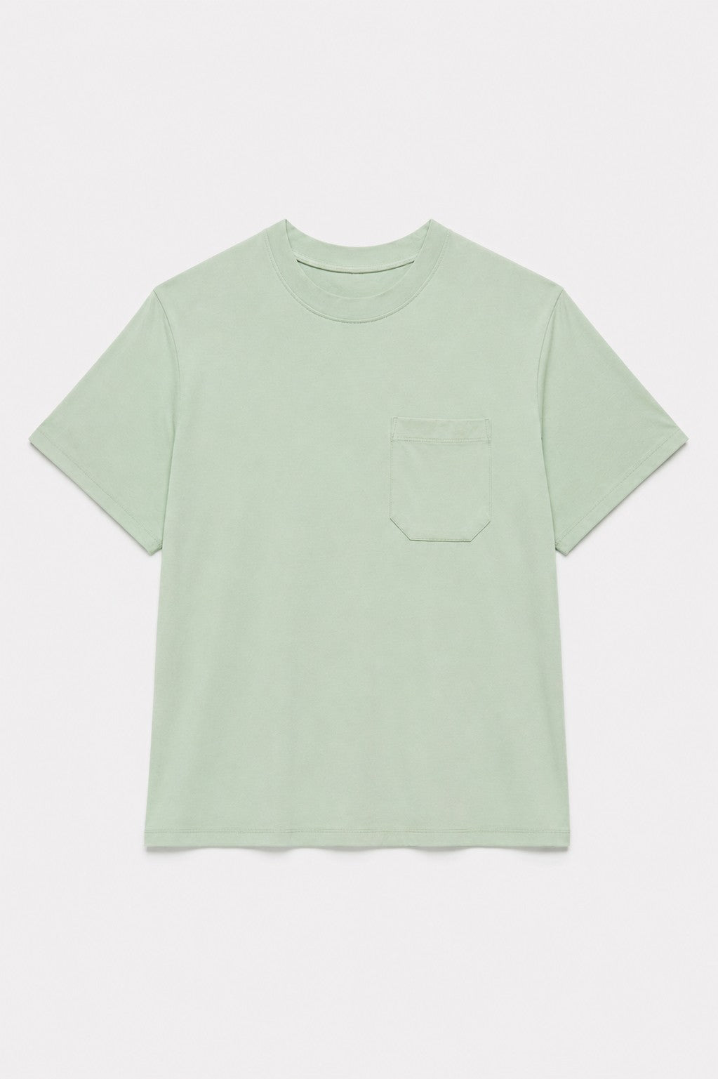 Mulberry-Dyed Modal Pocket-Tee