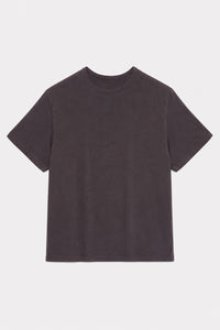 Myrobalan-Dyed Modal Short-Sleeve Top in naturally dyed fabric by AGA Nature