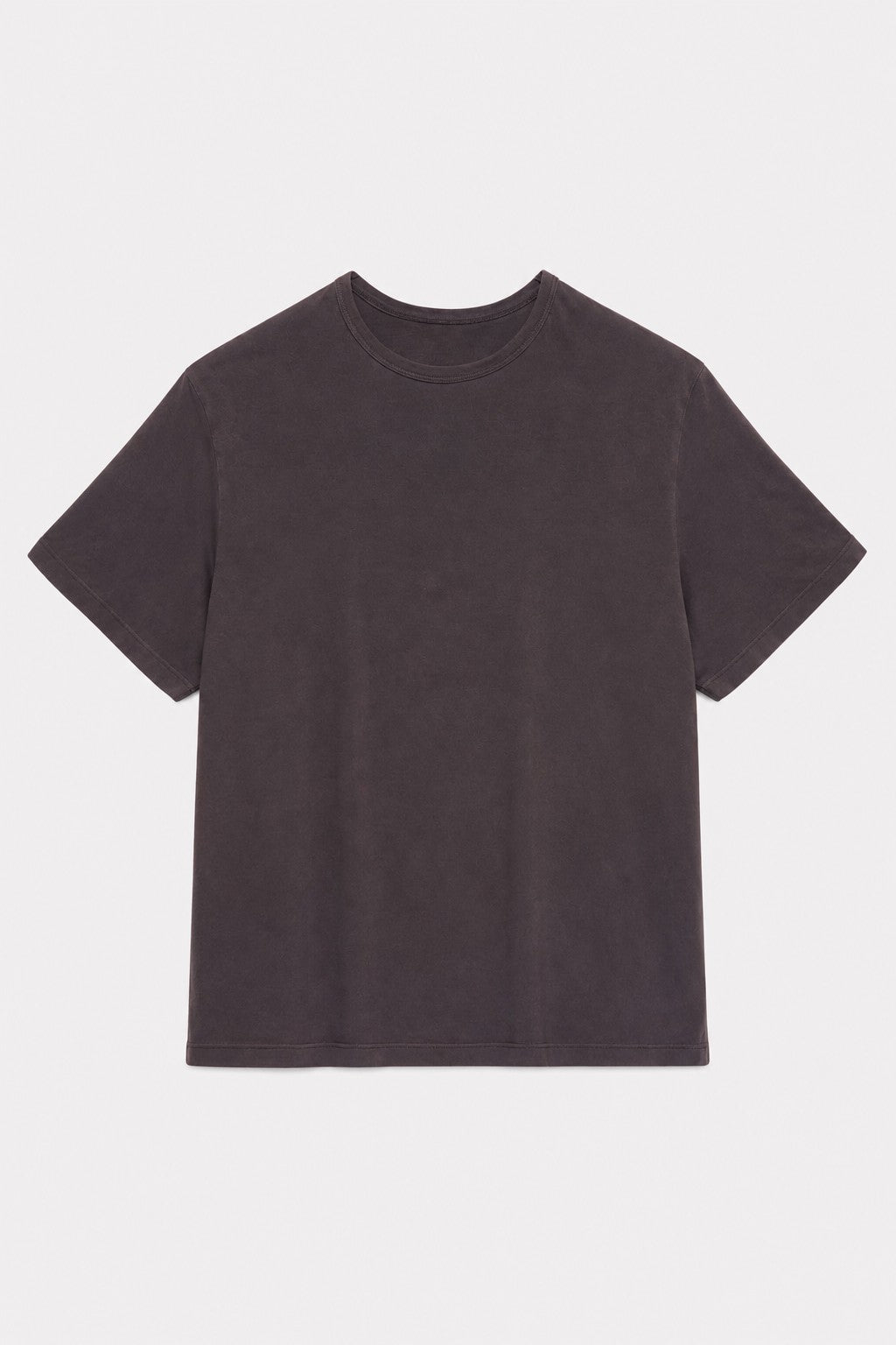 Myrobalan-Dyed Modal Short-Sleeve Top in naturally dyed fabric by AGA Nature