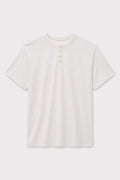 Undyed Modal Jersey Henley Tee