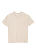 Walnut-Dyed Waffle Pocket-Tee