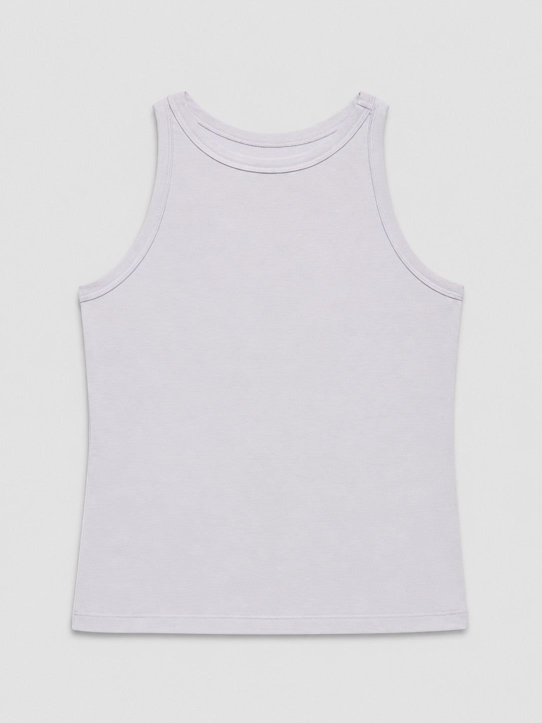Red Cabbage-Dyed Modal Round-Neck Tank