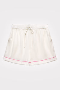 Undyed Amelie Silk Pajama Set in naturally dyed fabric by AGA Nature