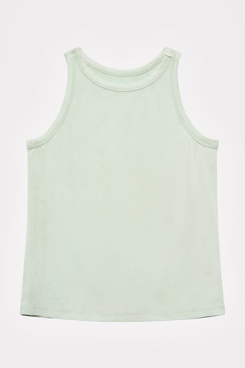 Mulberry-Dyed Modal Round-Neck Tank in naturally dyed fabric by AGA Nature