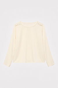 Red Onion-Dyed Silk Pearl-Button Blouse — Pure Renee project reference by AGA Nature