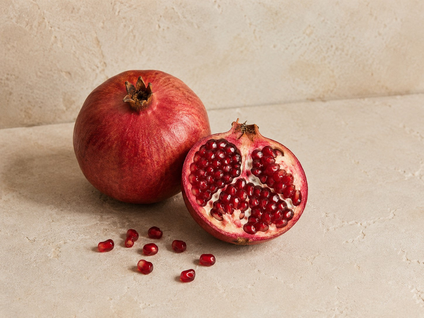 Pomegranate-Dyed Linen Pants