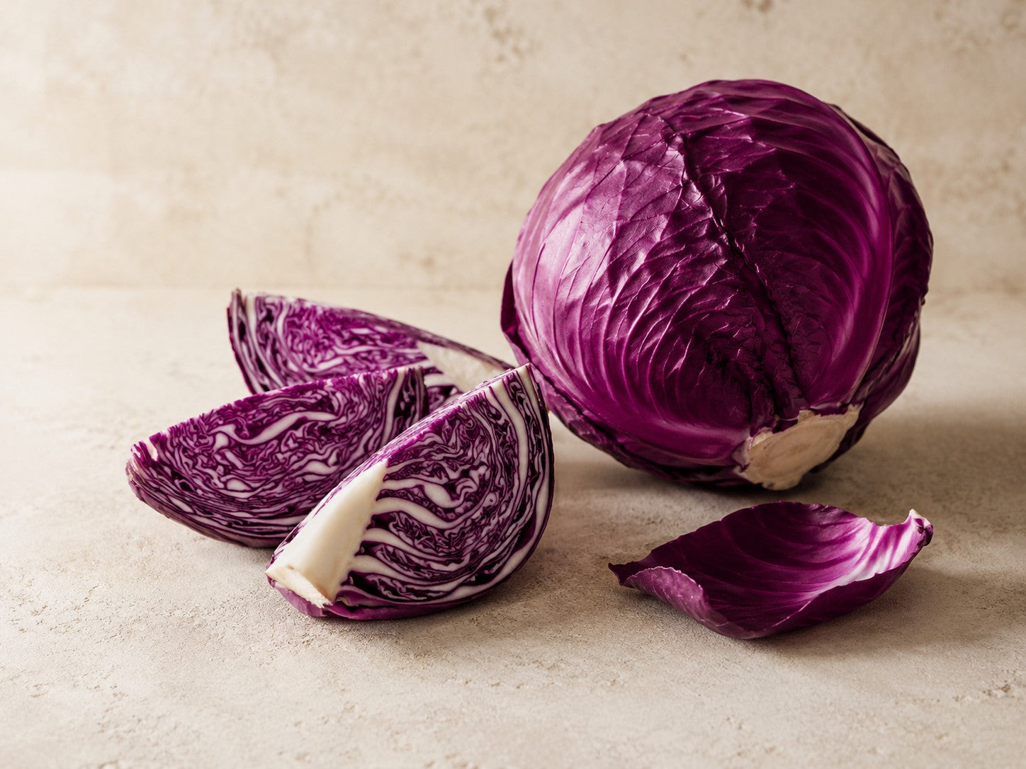 Red Cabbage-Dyed Silk Mini-Slip Dress