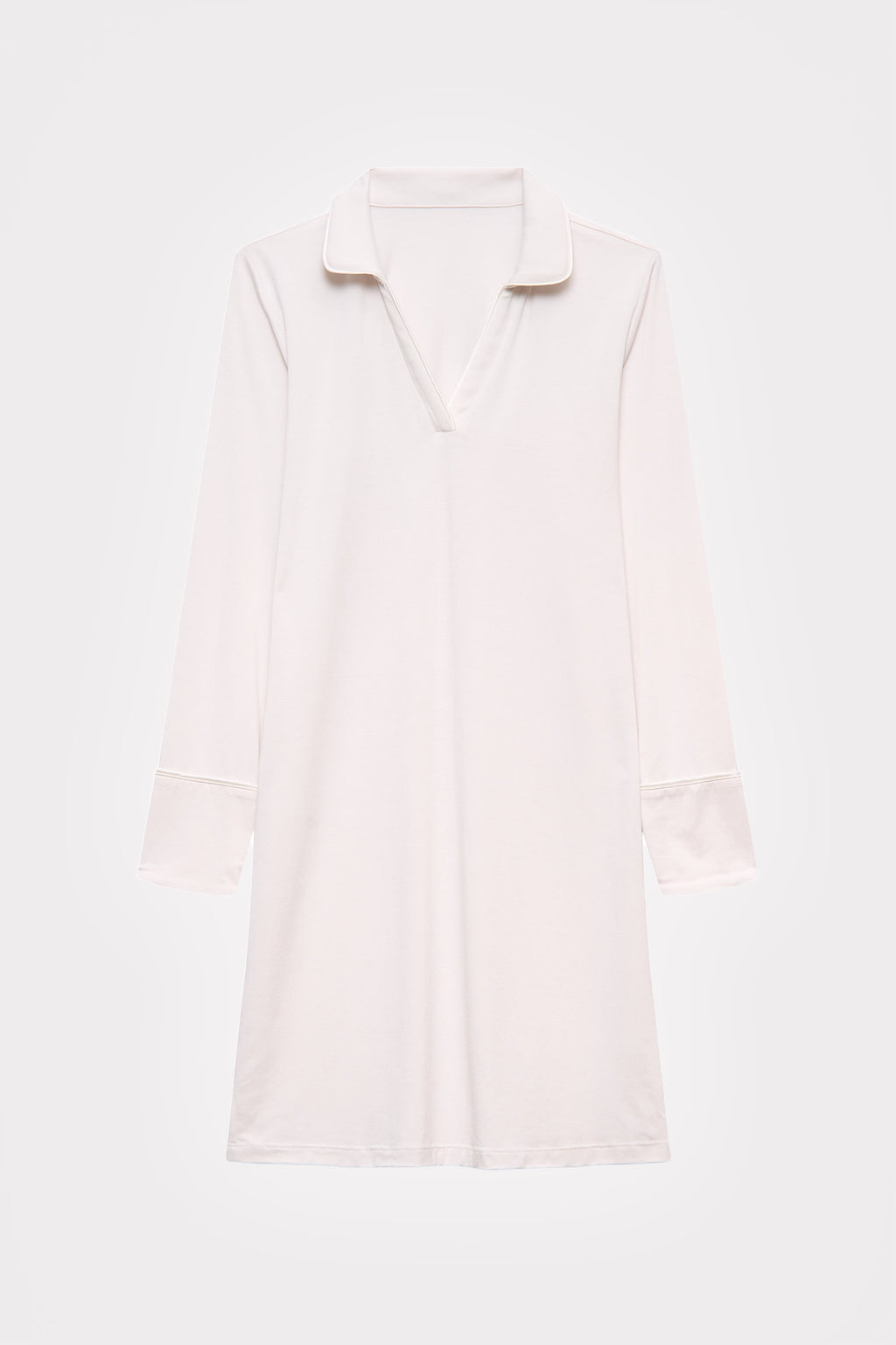 Alkanet-Dyed Modal Sleep-Shirt Dress