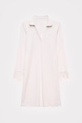 Alkanet-Dyed Modal Sleep-Shirt Dress in naturally dyed fabric by AGA Nature
