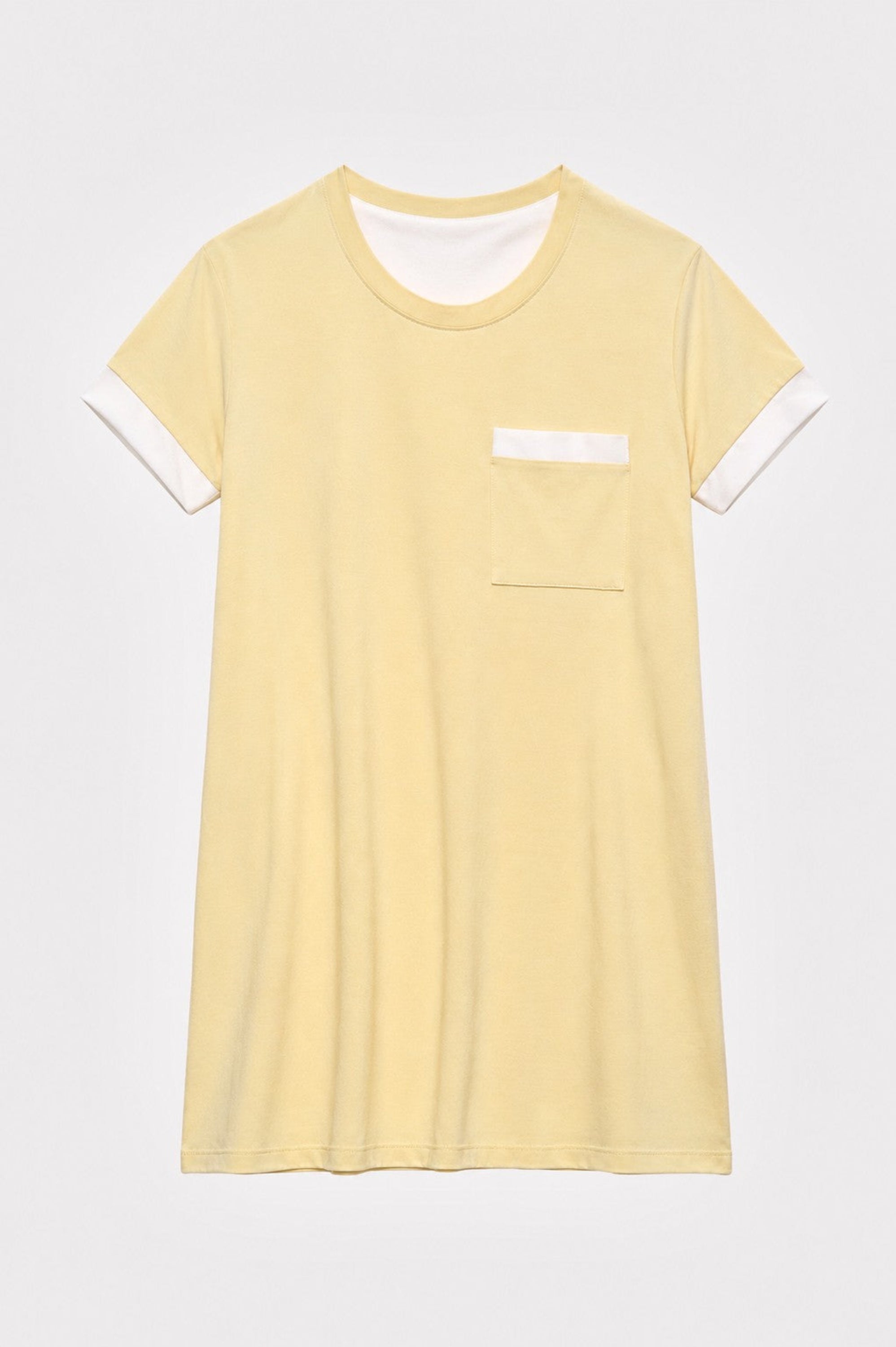 Chamomile-Dyed Modal Lounge-Dress in naturally dyed fabric by AGA Nature