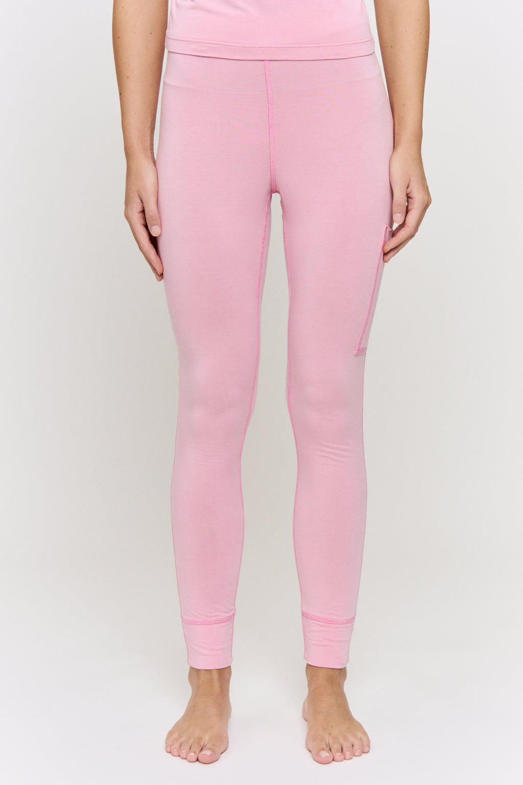 Cochineal-Dyed Modal Pocket-Legging