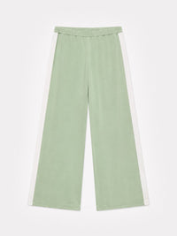 Mulberry-Dyed Silk Trim Pajama Set in naturally dyed fabric by AGA Nature