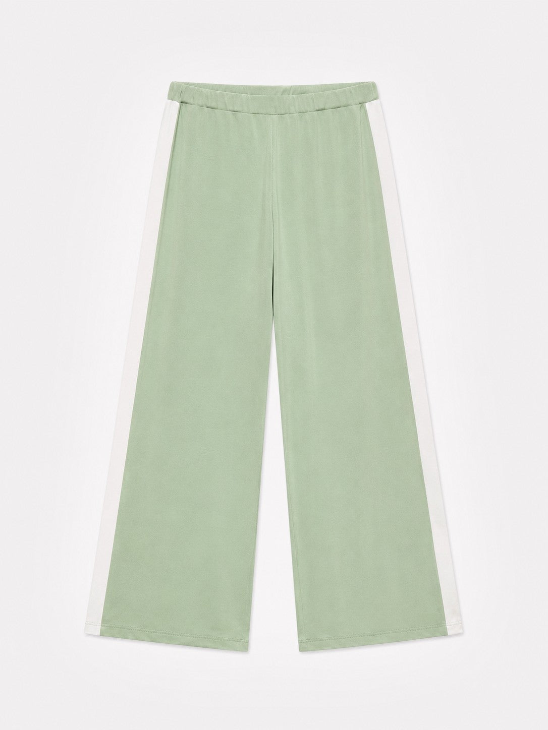 Mulberry-Dyed Silk Trim Pajama Set in naturally dyed fabric by AGA Nature