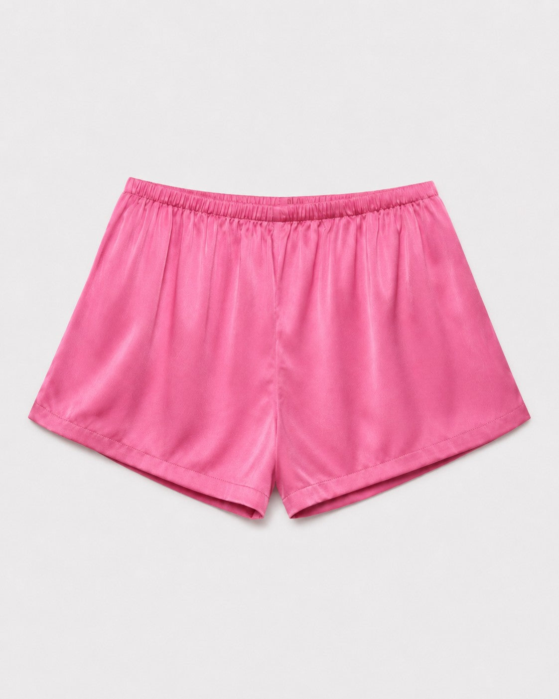 Cochineal-Dyed Silk Short Set in naturally dyed fabric by AGA Nature