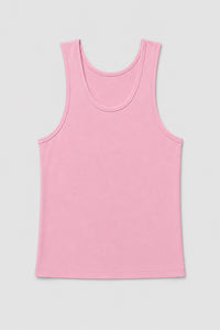 Cochineal-Dyed Modal Scoop-Neck Tank — Pure Renee project reference by AGA Nature