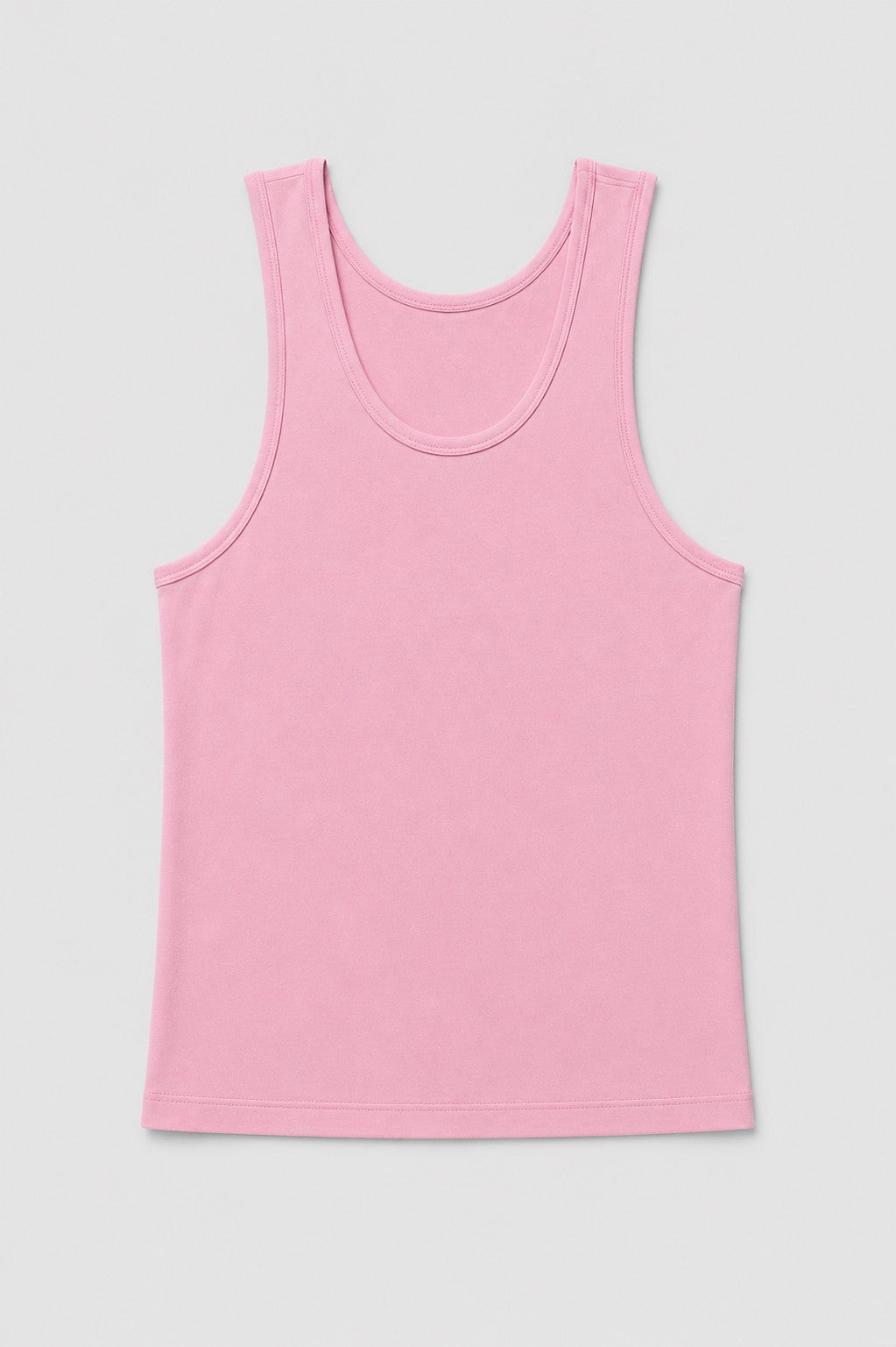 Cochineal-Dyed Modal Scoop-Neck Tank in naturally dyed fabric by AGA Nature
