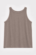 Cutch-Dyed Modal Scoop-Neck Tank