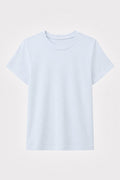 Red Cabbage-Dyed Modal Short-Sleeve Top